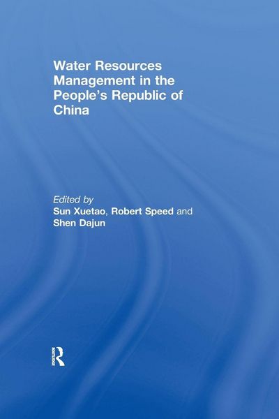 Produktbild: Water Resources Management in the People's Republic of China