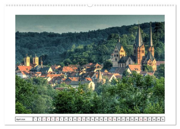 Produktbild: Marienkirche Gelnhausen (hochwertiger Premium Wandkalender 2026 DIN A2 quer), Kunstdruck in Hochglanz