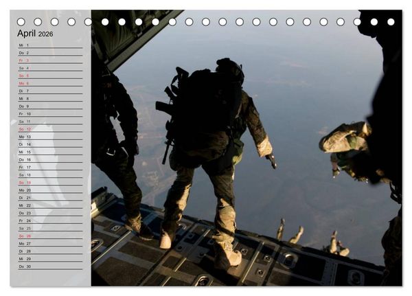 Produktbild: Spezialeinheiten &bull; U.S. Special Forces (Tischkalender 2026 DIN A5 quer), CALVENDO Monatskalender