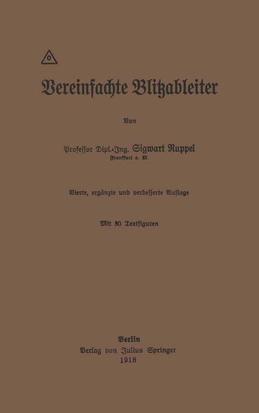 Produktbild: Vereinfachte Blitzableiter