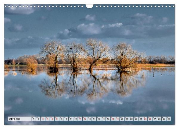 Produktbild: Hochwasser als Teil der Umwelt (Wandkalender 2026 DIN A3 quer), CALVENDO Monatskalender