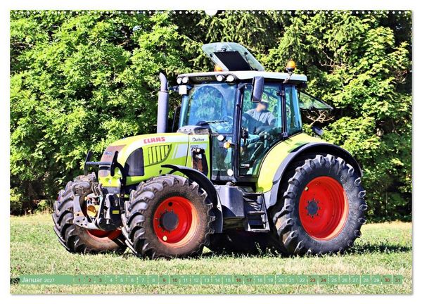 Produktbild: M&auml;nnerspielzeug Traktor Inspirationen (hochwertiger Premium Wandkalender 2027 DIN A2 quer), Kunstdruck in Hochglanz