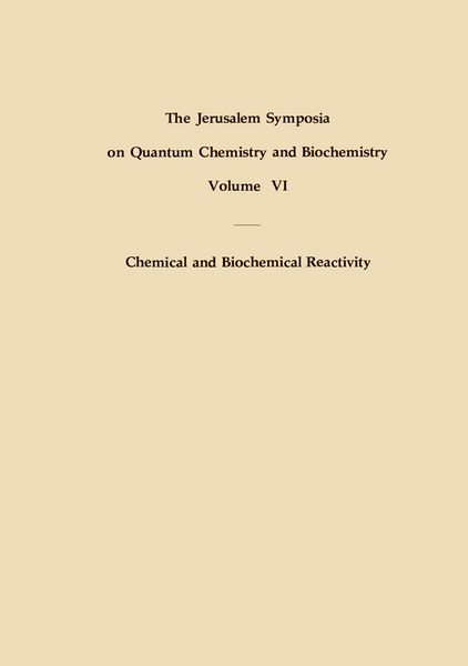 Produktbild: Chemical and Biochemical Reactivity