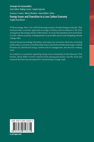 Produktbild: Energy Issues and Transition to a Low Carbon Economy