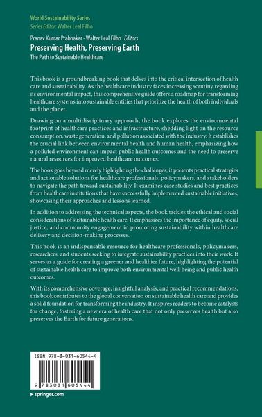 Produktbild: Preserving Health, Preserving Earth
