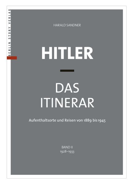 Produktbild: Hitler - Das Itinerar (Band II)