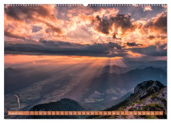 Produktbild: DOBRATSCH - Die Magie der Fernsicht (hochwertiger Premium Wandkalender 2026 DIN A2 quer), Kunstdruck in Hochglanz