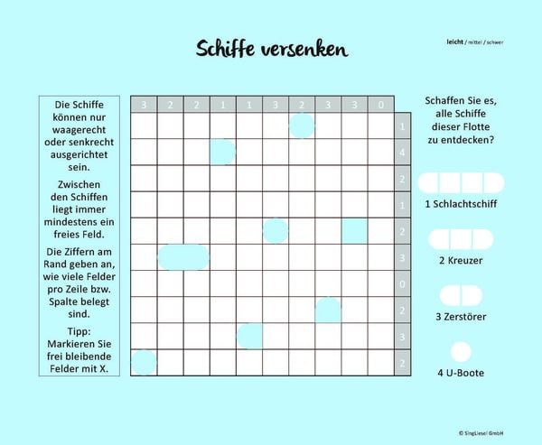 Produktbild: Schiffe versenken. Jetzt ohne Gegner alleine spielen. Der Spiele-Klassiker als Einzel-Spieler-Version. Ged&auml;chtnistraining und Logik-Spiel f&uuml;r stundenlangen R&auml;tsel-Spa&szlig;. R&auml;tsel-Block im XXL-Format