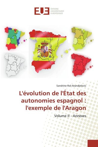 Produktbild: L'&eacute;volution de l'&Eacute;tat des autonomies espagnol : l'exemple de l'Aragon