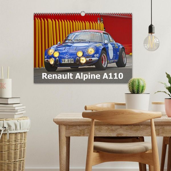 Produktbild: Renault Alpine A110 (Wandkalender 2026 DIN A3 quer), CALVENDO Monatskalender