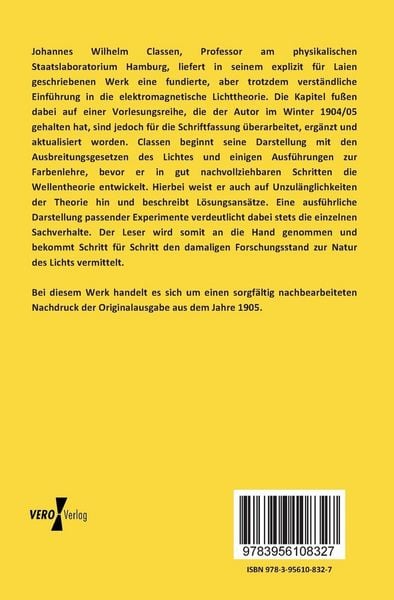 Produktbild: Zw&ouml;lf Vorlesungen &uuml;ber die Natur des Lichtes