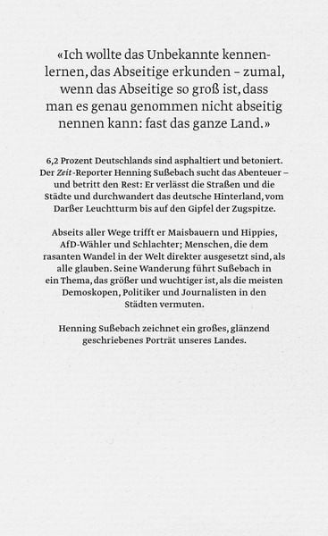 Produktbild: Deutschland ab vom Wege