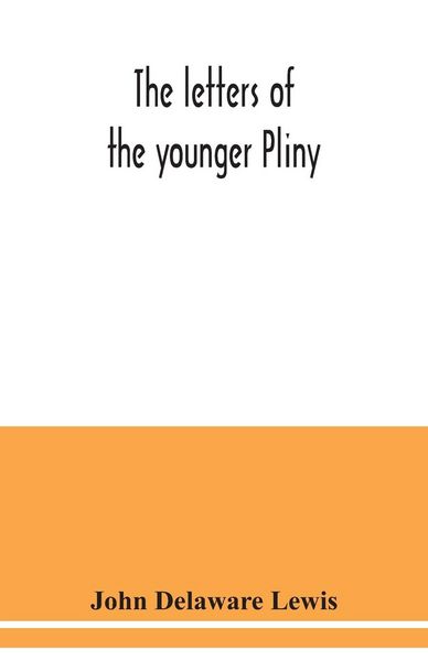 Produktbild: The letters of the younger Pliny