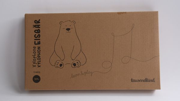 Xylophon EISBÄR mit Schlägel