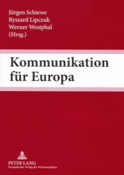 Produktbild: Kommunikation f&uuml;r Europa