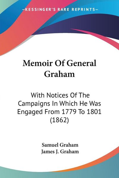 Produktbild: Memoir Of General Graham