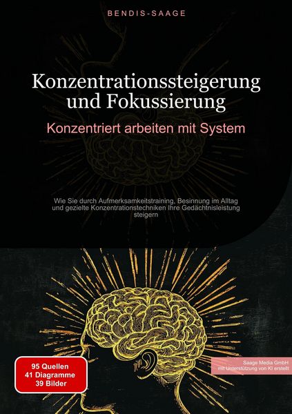 Produktbild: Konzentrationssteigerung und Fokussierung: Konzentriert arbeiten mit System