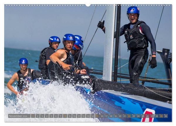 Produktbild: All In Racing - Segeln am Limit - Fotografien von Jens Hoyer (Wandkalender 2026 DIN A2 quer), CALVENDO Monatskalender