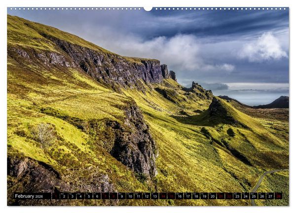 Produktbild: Isle of Skye Landscapes and Light (High Quality Premium Wall Calendar 2026 DIN A2 landscape),CALVENDO 12 Month Wall Calendar