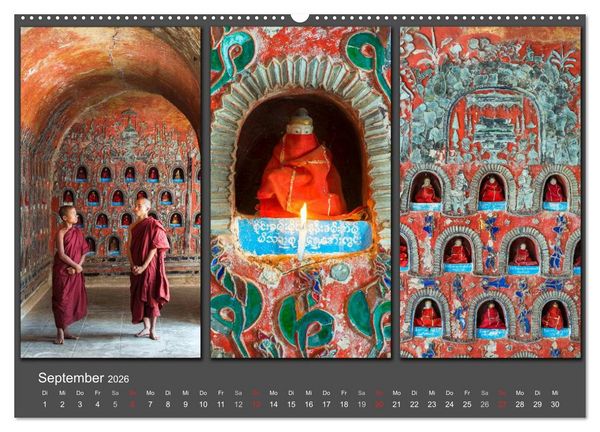 Produktbild: MEDITATION Zeit f&uuml;r mich (Wandkalender 2026 DIN A2 quer), CALVENDO Monatskalender