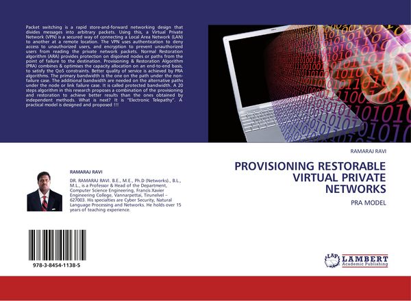 Produktbild: PROVISIONING RESTORABLE VIRTUAL PRIVATE NETWORKS