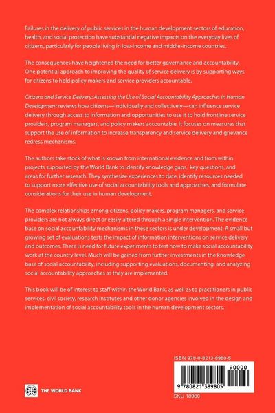 Produktbild: Citizens and Service Delivery