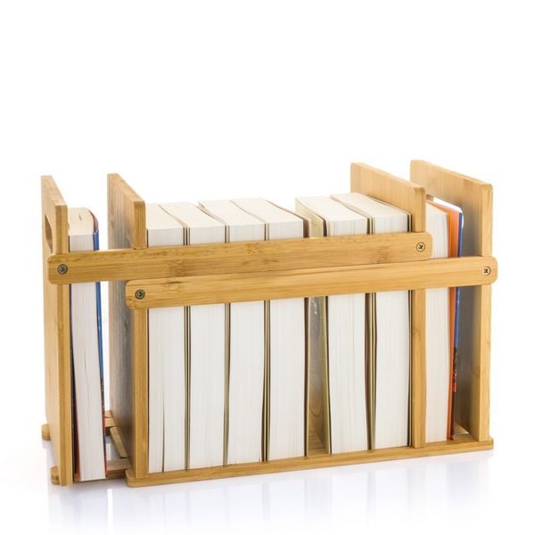 Produktbild: MyLibrary Handregal &ndash; Verstellbares Holz-Bookcase