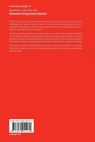 Produktbild: Renewable Energy Based Solutions