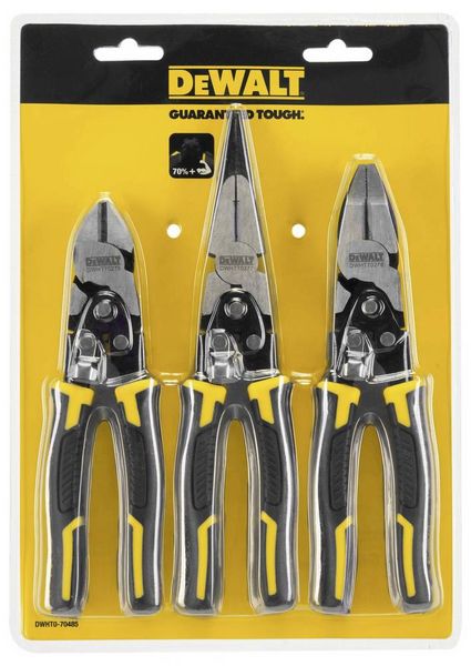 Produktbild: DEWALT DWHT0-70485 Zangen-Set 3teilig