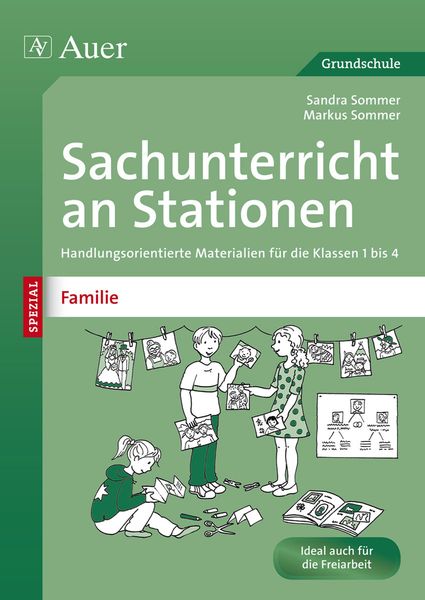Produktbild: Sachunterricht an Stationen Spezial Familie
