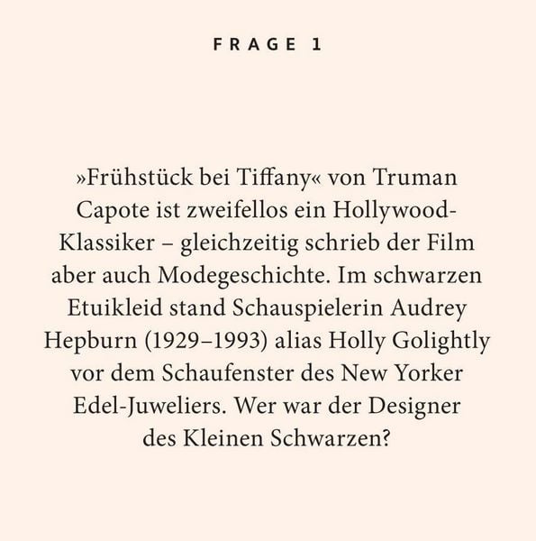 Produktbild: Fashion-Quiz