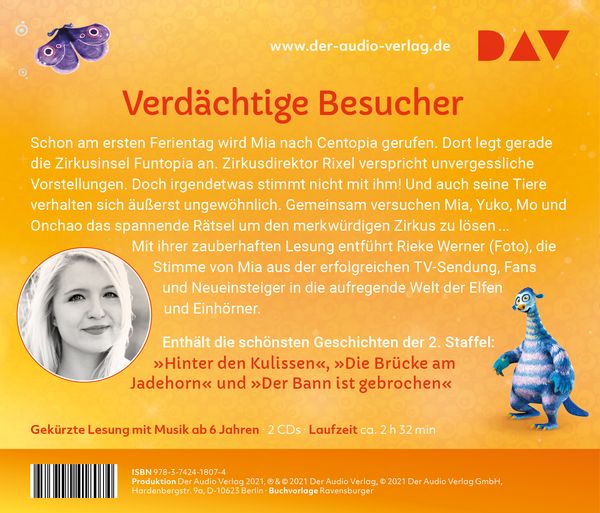 Produktbild: Mia and me: Die Krone der Einh&ouml;rner &ndash; Das H&ouml;rbuch zur 2. Staffel