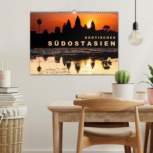 Produktbild: EXOTISCHES S&Uuml;DOSTASIEN (Wandkalender 2026 DIN A3 quer), CALVENDO Monatskalender