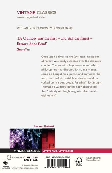 Produktbild: Confessions of an English Opium-Eater
