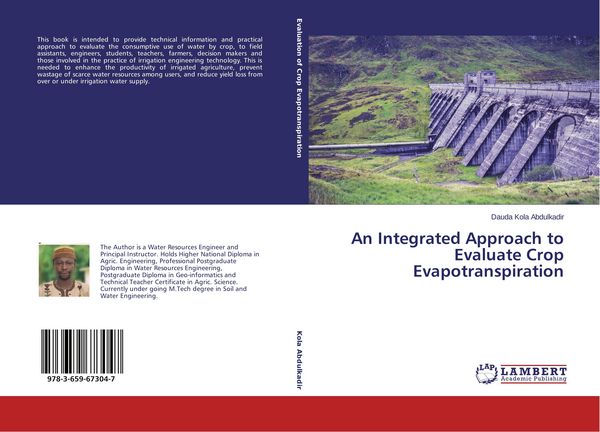 Produktbild: An Integrated Approach to Evaluate Crop Evapotranspiration