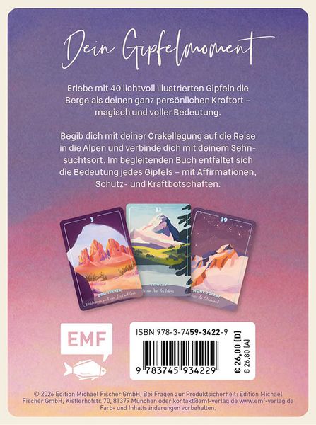 Produktbild: Orakel-Kartenset: Die Seele der Berge | Finde die Energie der Alpen