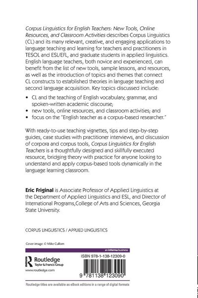 Produktbild: Corpus Linguistics for English Teachers