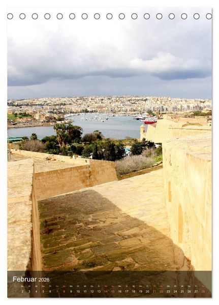 Produktbild: Unterwegs in Malta (Tischkalender 2026 DIN A5 hoch), CALVENDO Monatskalender