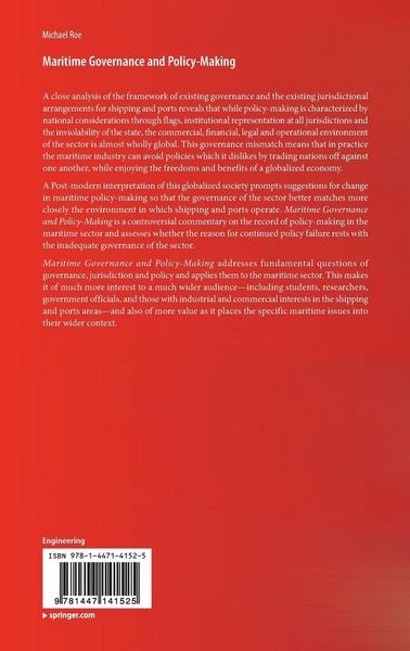 Produktbild: Maritime Governance and Policy-Making