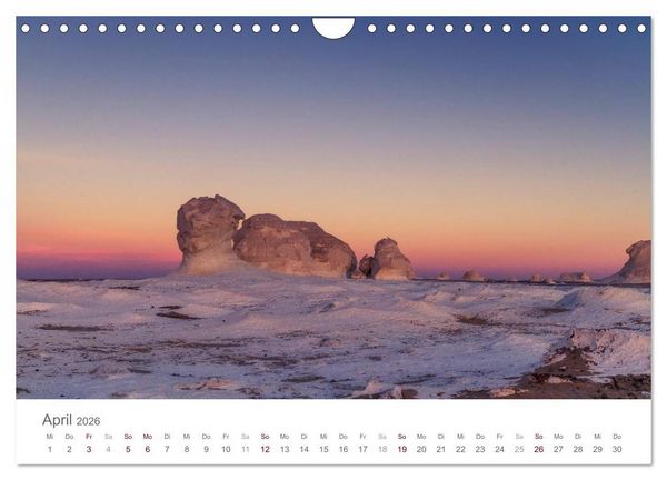 Produktbild: Impressionen - Wei&szlig;e W&uuml;ste (Wandkalender 2026 DIN A4 quer), CALVENDO Monatskalender