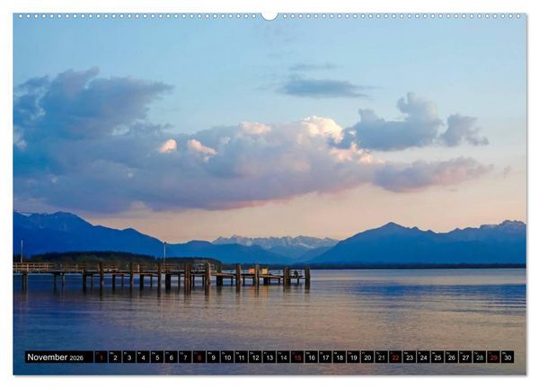 Produktbild: Am sch&ouml;nen Chiemsee (Wandkalender 2026 DIN A2 quer), CALVENDO Monatskalender