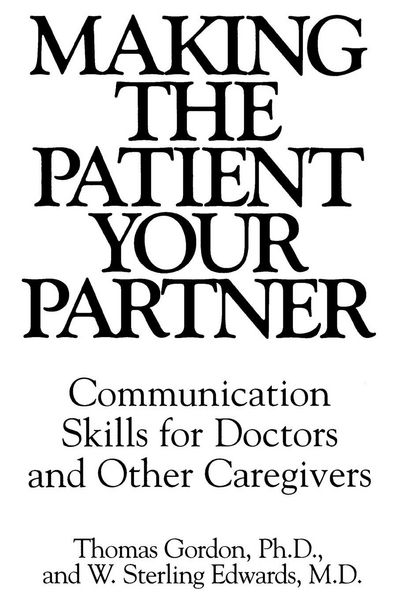 Produktbild: Making the Patient Your Partner