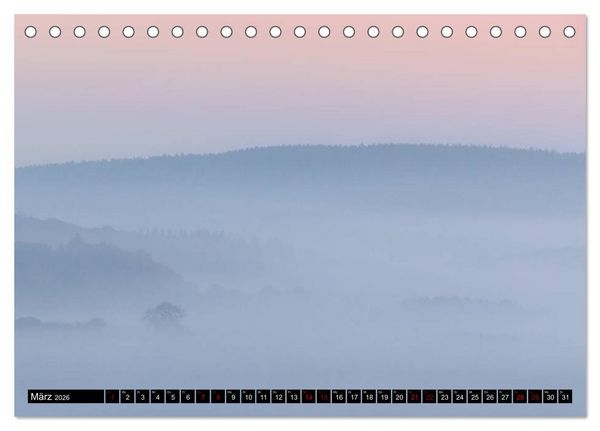 Produktbild: Die westliche Eifel (Tischkalender 2026 DIN A5 quer), CALVENDO Monatskalender