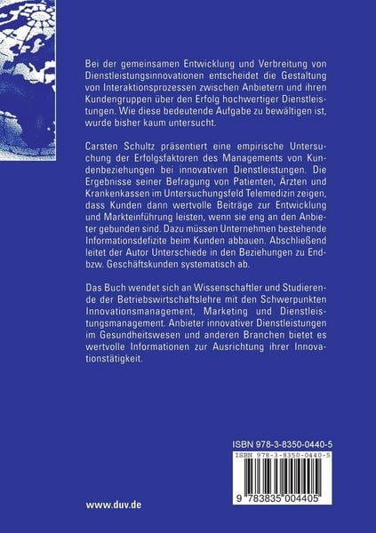 Produktbild: Management hochwertiger Dienstleistungen