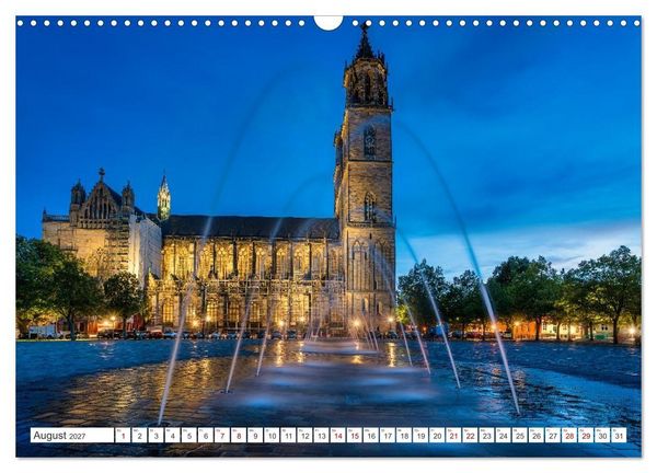 Produktbild: Domperspektiven: Magdeburger Dom - Neu gesehen 2027 (Wandkalender 2027 DIN A3 quer), CALVENDO Monatskalender