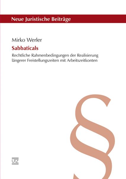 Produktbild: Sabbaticals