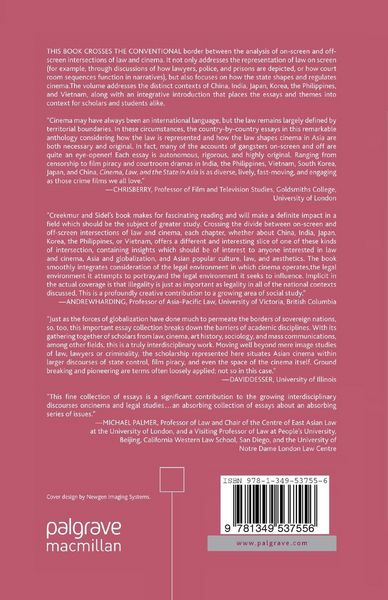 Produktbild: Cinema, Law, and the State in Asia
