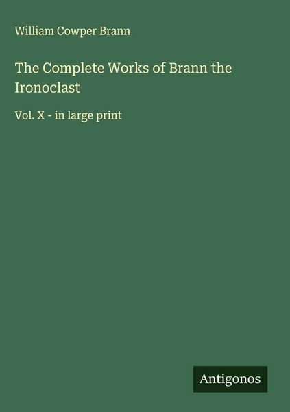 Produktbild: The Complete Works of Brann the Ironoclast