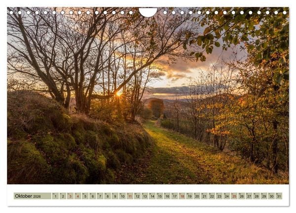 Produktbild: Sauerland - Land der tausend Berge (Wandkalender 2026 DIN A4 quer), CALVENDO Monatskalender