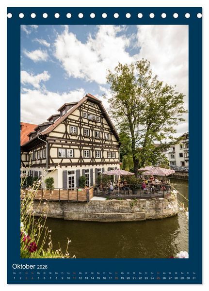 Produktbild: Esslingen am Neckar - Sehenswertes (Tischkalender 2026 DIN A5 hoch), CALVENDO Monatskalender
